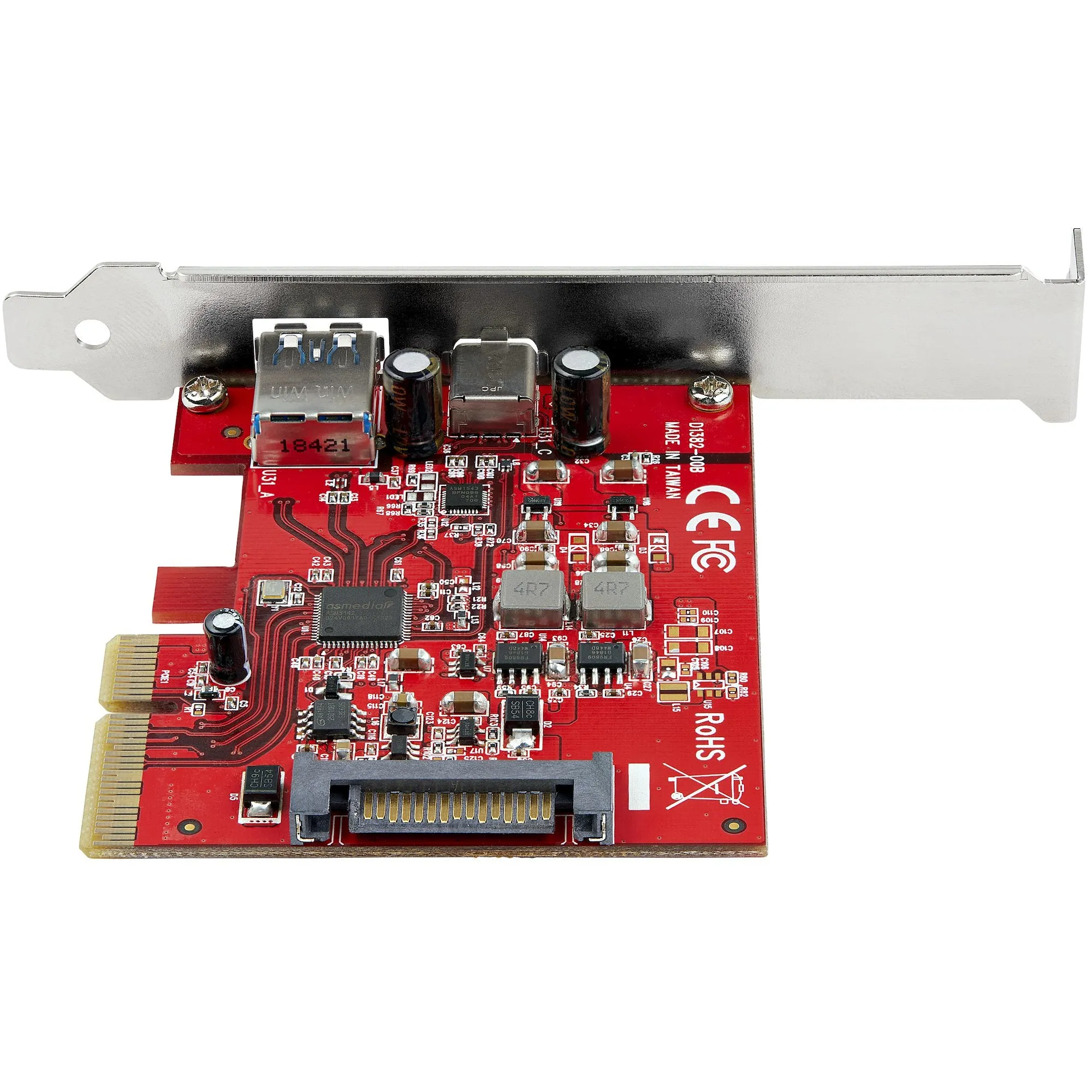 2-Port 10Gbps Usb-A/Usb-C Pcie