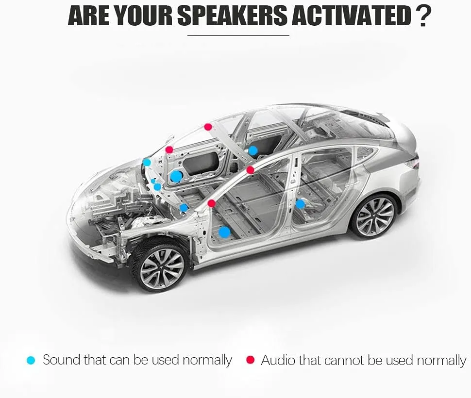 Activate sound cable for Tesla Model 3 2020-2023