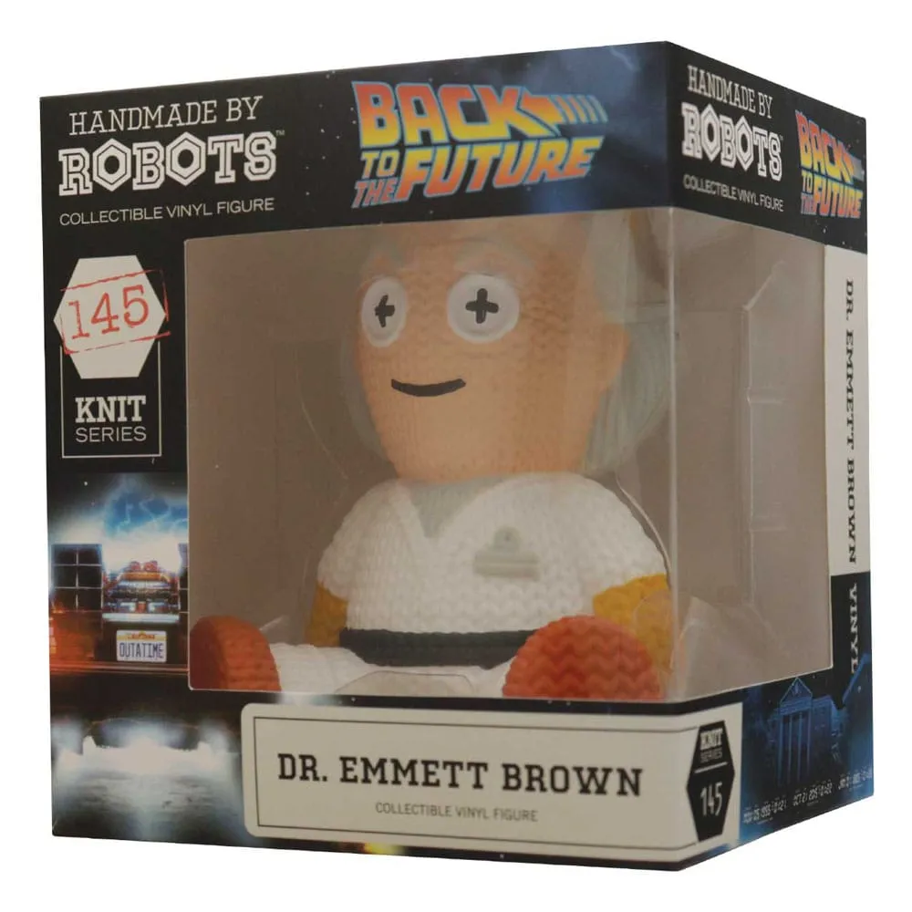 back to the future vinyl figure doc brown 13 cm  figurines  movies  figure