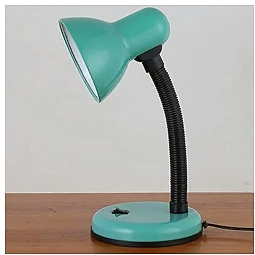 Basic Metal Flexible Hose Neck Desk Lamp - Provides bright illumination for any workspace, and its adjustable arm and head make it easy to direct light where needed - A functional desk lamp to meet your basic lighting needs - 8685327687947