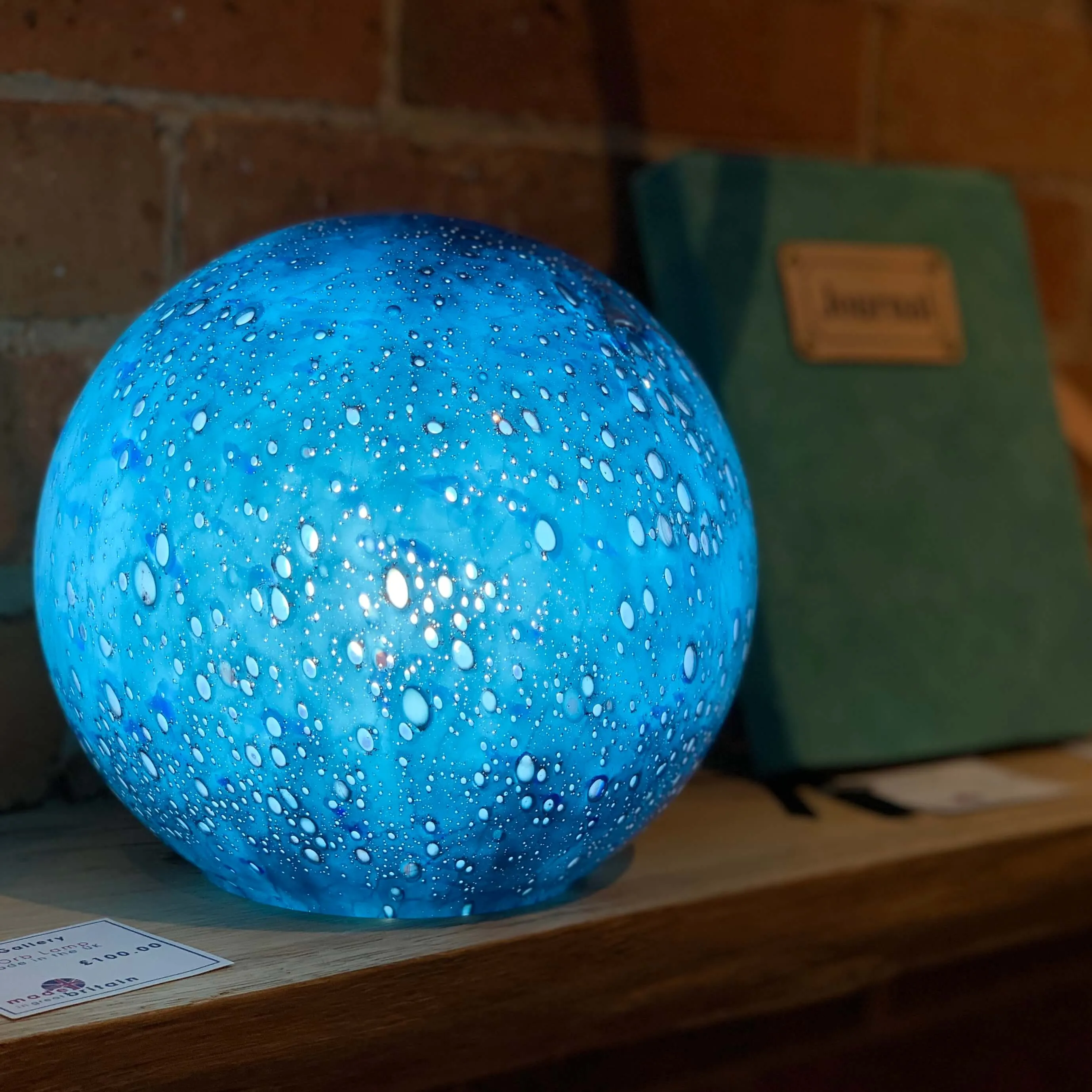 Blown Glass Orb Lights