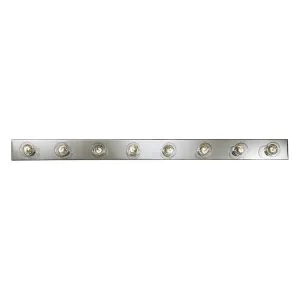 Broadway Eight-Light Bath Lighting Strip