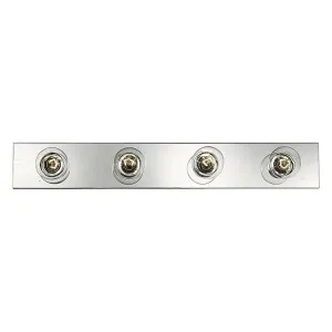 Broadway Four-Light Bath Lighting Strip