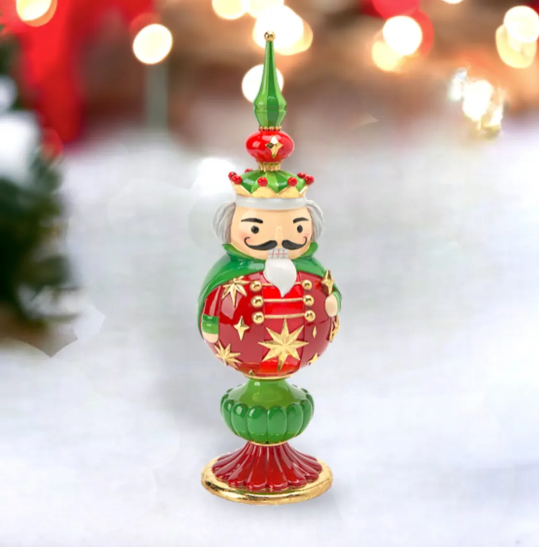 Christmas Carousel Collection 13" Nutcracker Finial