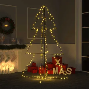 Christmas Cone Tree 200 LEDs Indoor and Outdoor 98x150 cm