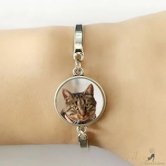 Custom Photo Cat Bracelet