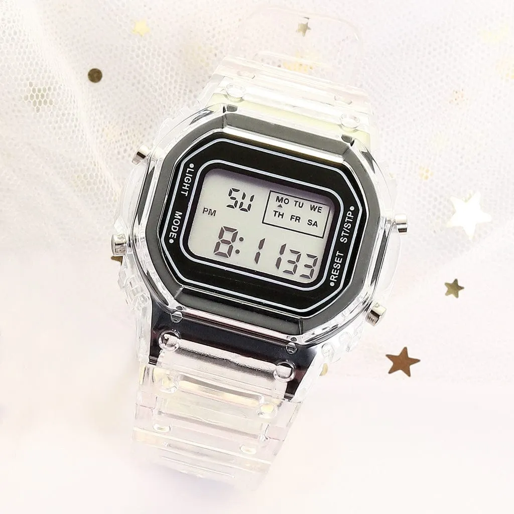 Cute Pastel Digital Watch