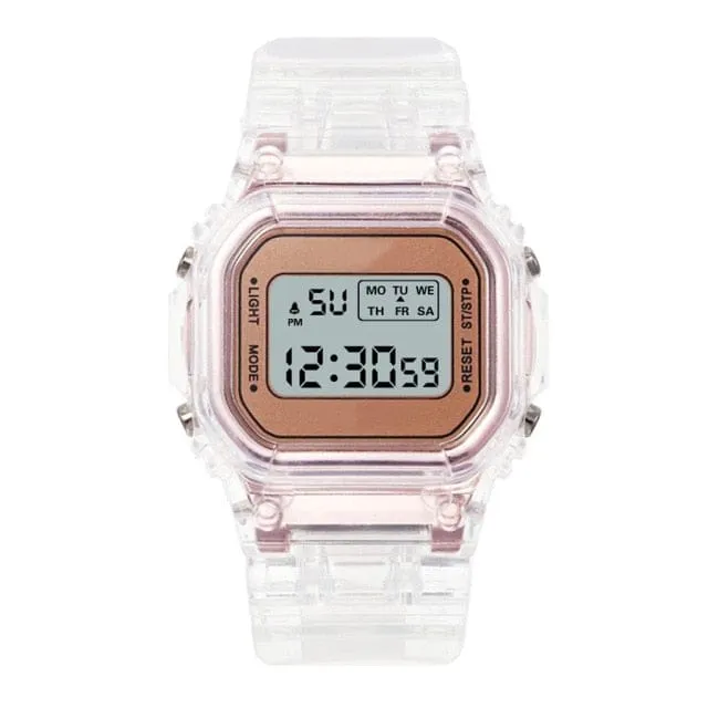 Cute Pastel Digital Watch