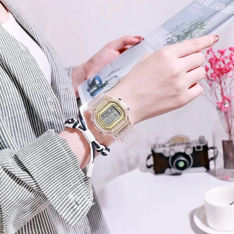 Cute Pastel Digital Watch