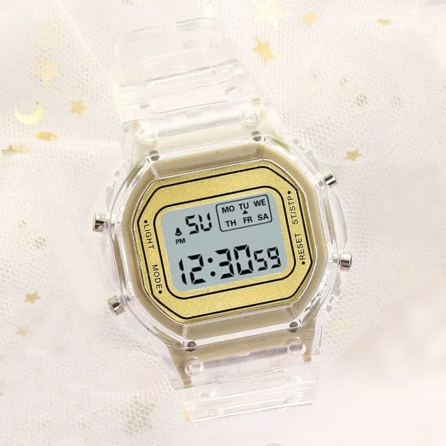 Cute Pastel Digital Watch