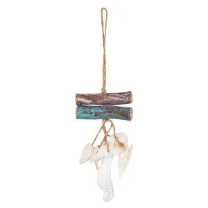 Driftwood Seahorse Drop Ornament