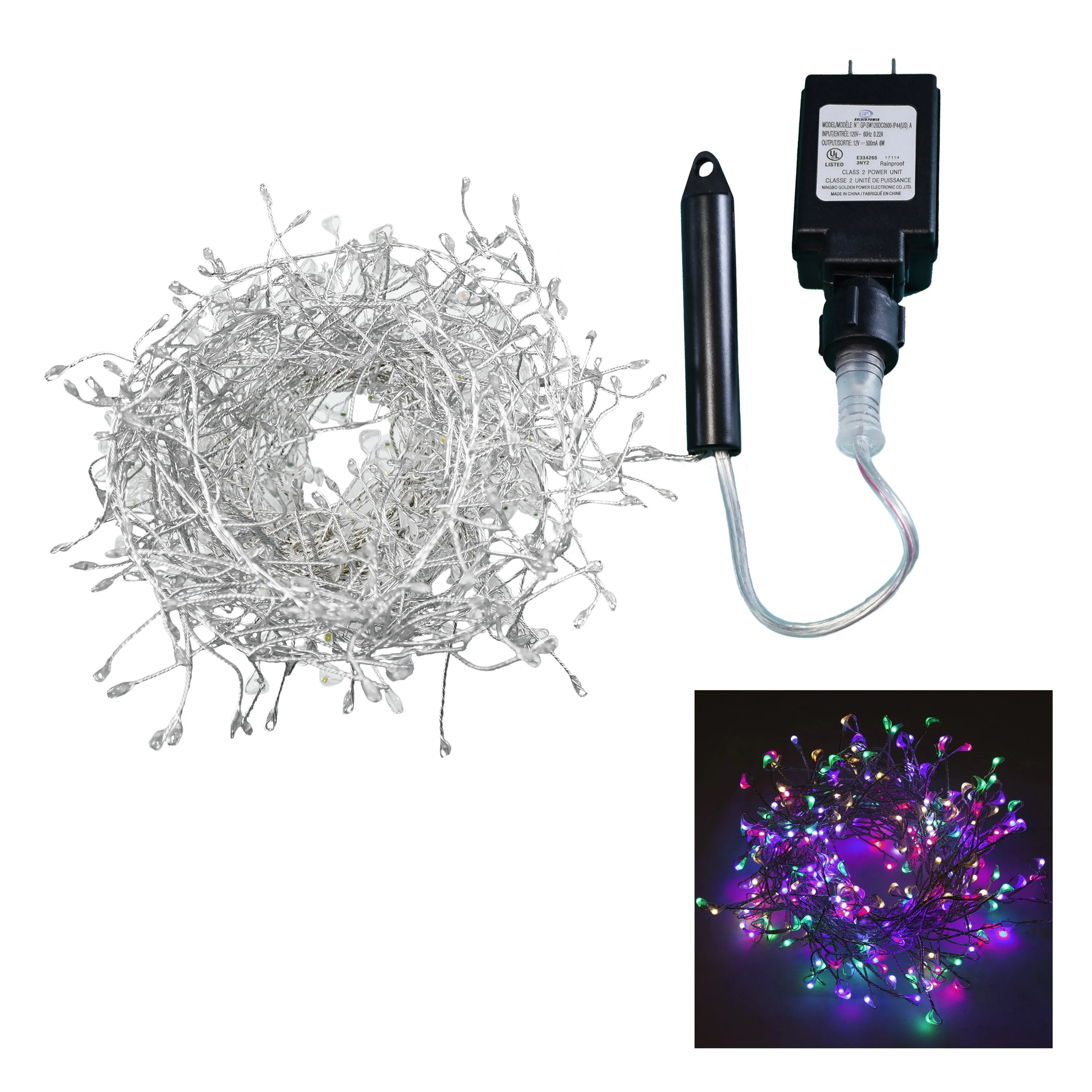 Electric Firecracker LED Fairy String Lights