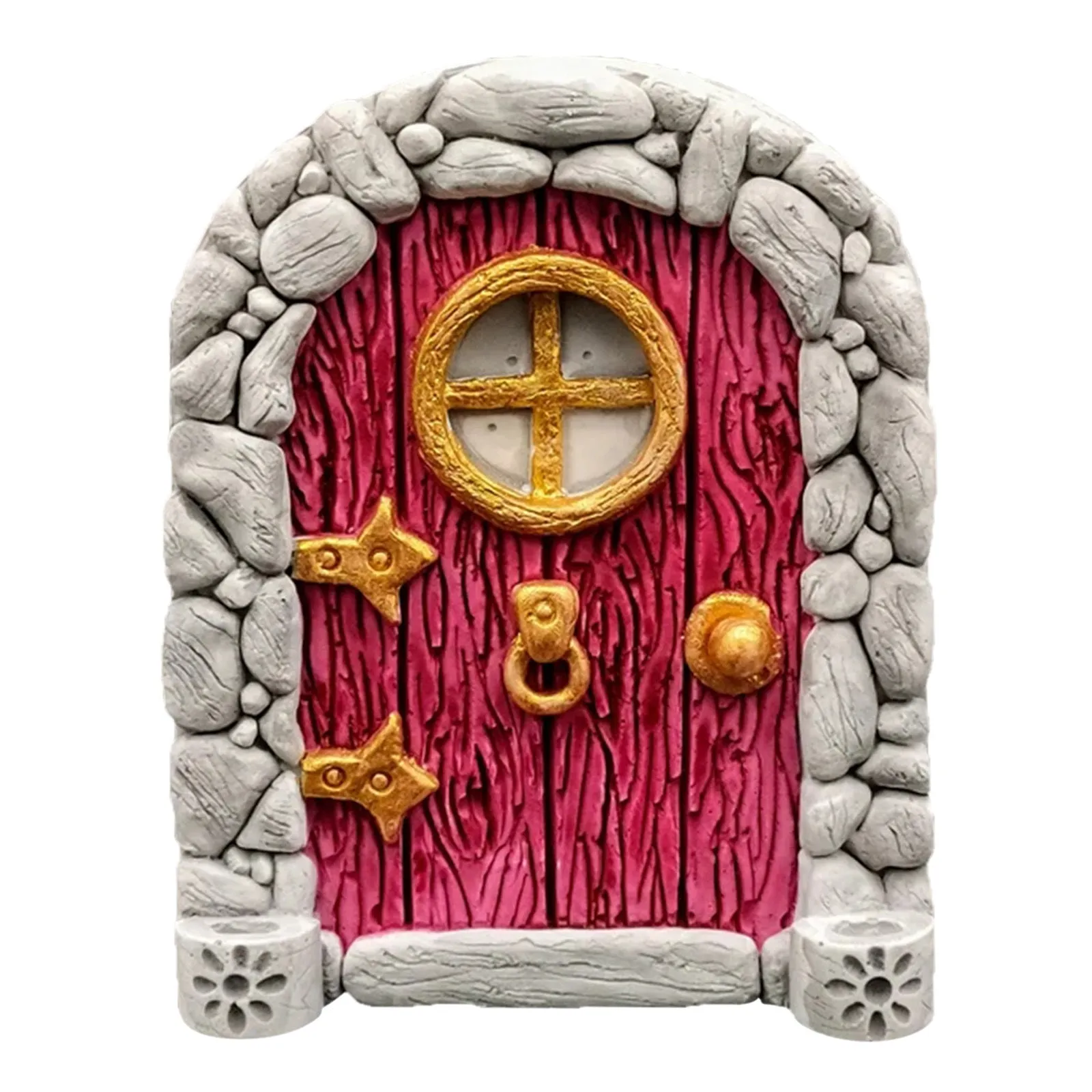 Elf Fairy Tale Door Wooden Three-dimensional Home Decor Ornaments