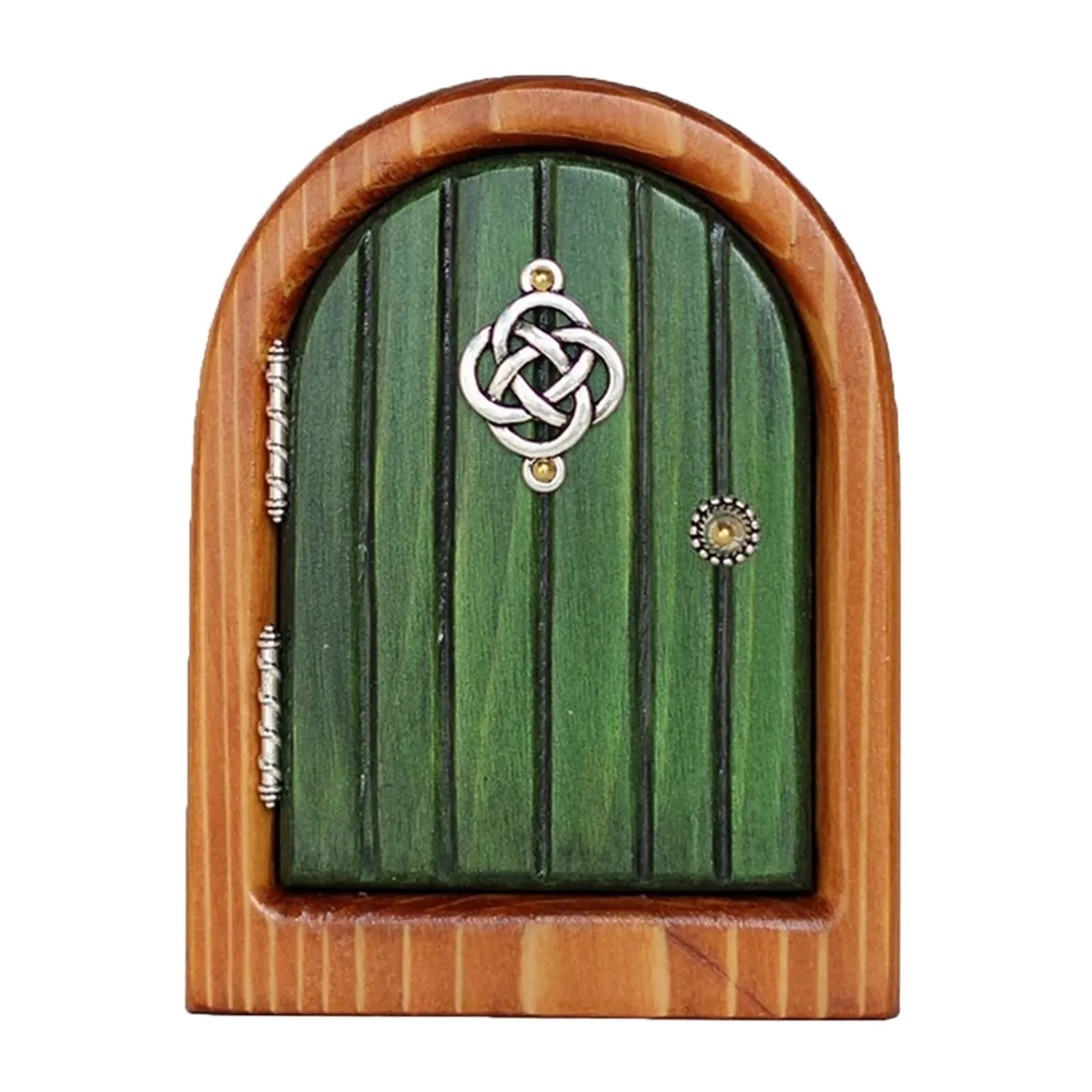 Elf Fairy Tale Door Wooden Three-dimensional Home Decor Ornaments