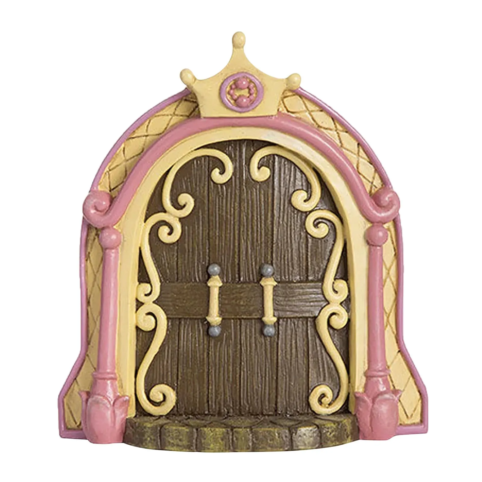 Elf Fairy Tale Door Wooden Three-dimensional Home Decor Ornaments