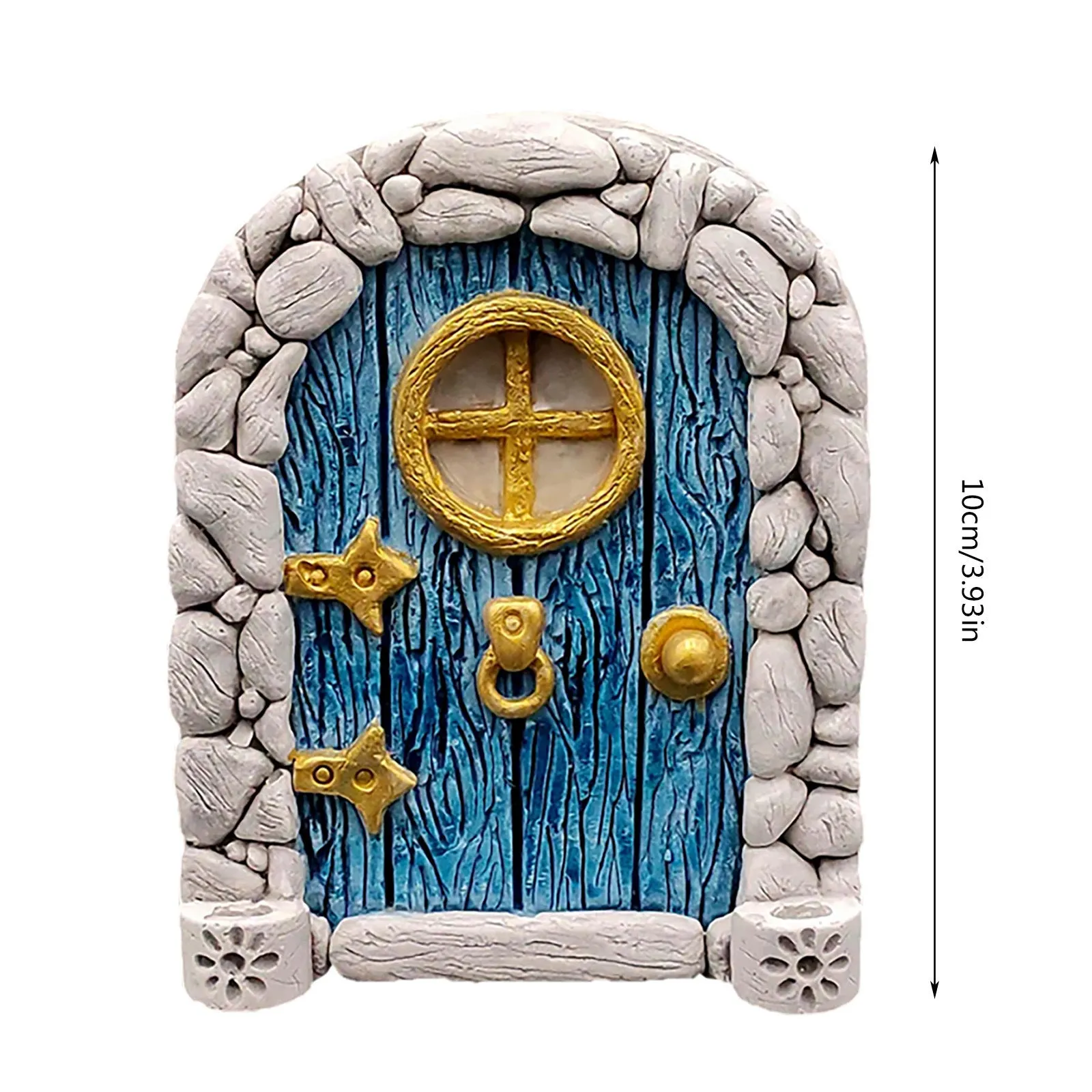 Elf Fairy Tale Door Wooden Three-dimensional Home Decor Ornaments