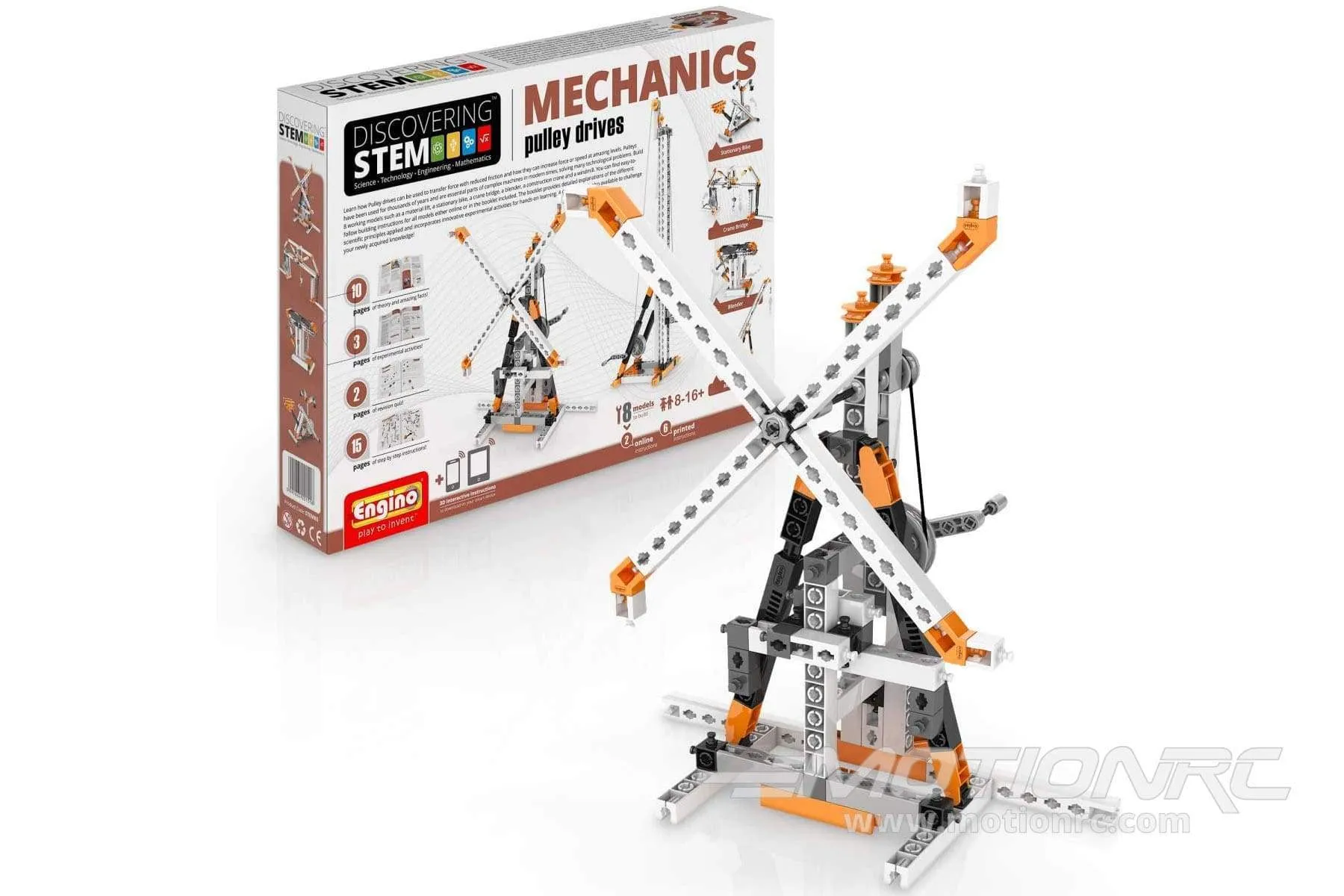 Engino STEM Mechanics - Pulley Drives