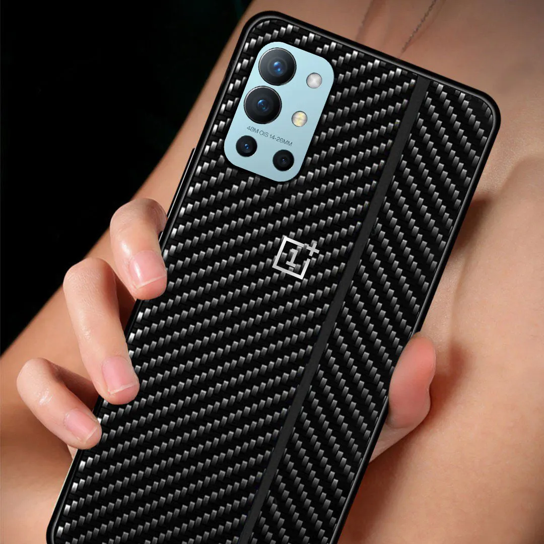 Frosted Carbon Fiber PU Leather Protective Case - OnePlus