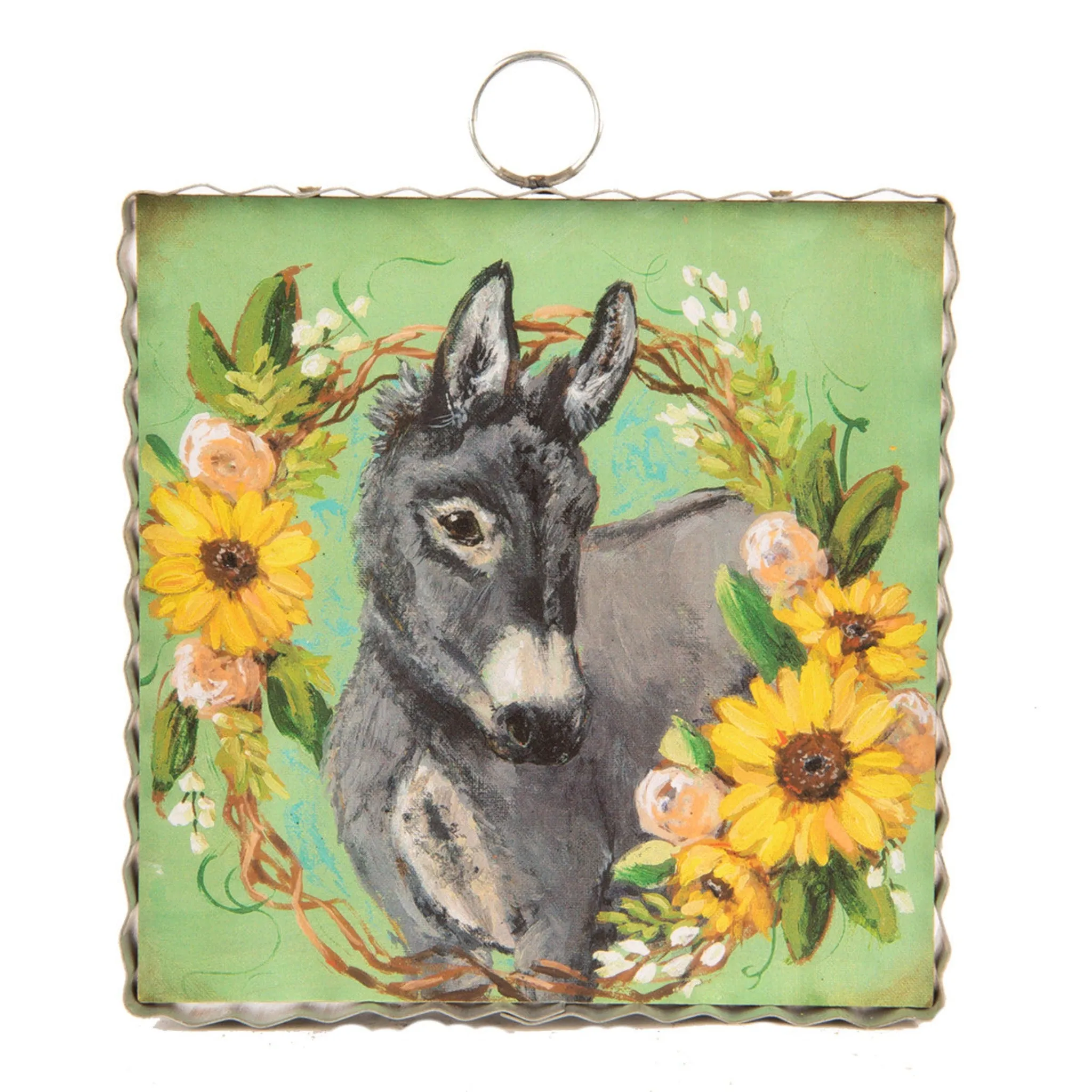 Hamilton Fall Donkey Mini Print