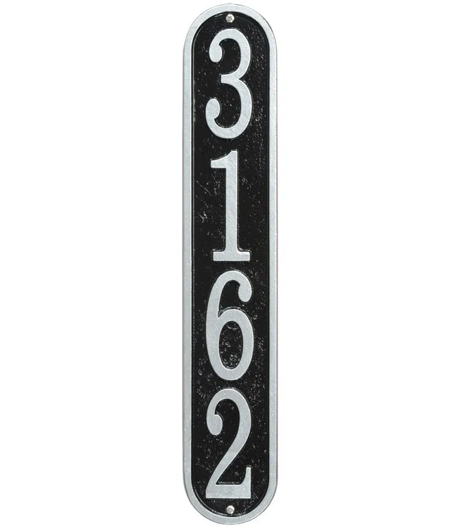 House Address Plaque - Vertical - Fast and Easy