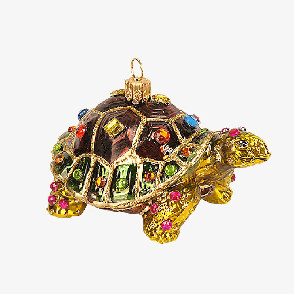 Jeweled Tortoise Ornament