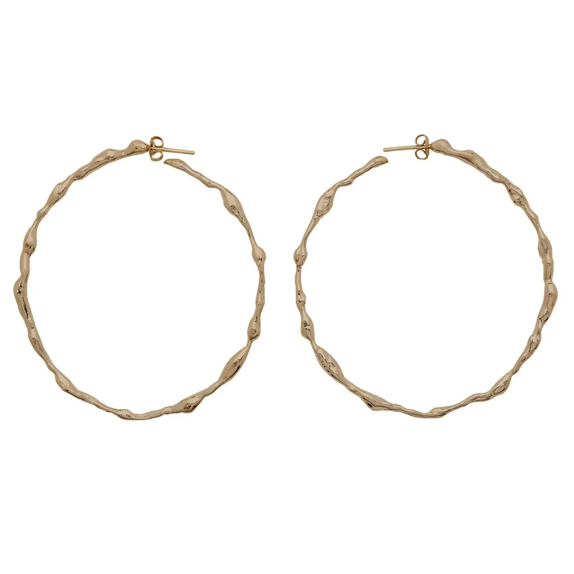 Julie Cohn Seaweed Hoop Earrings