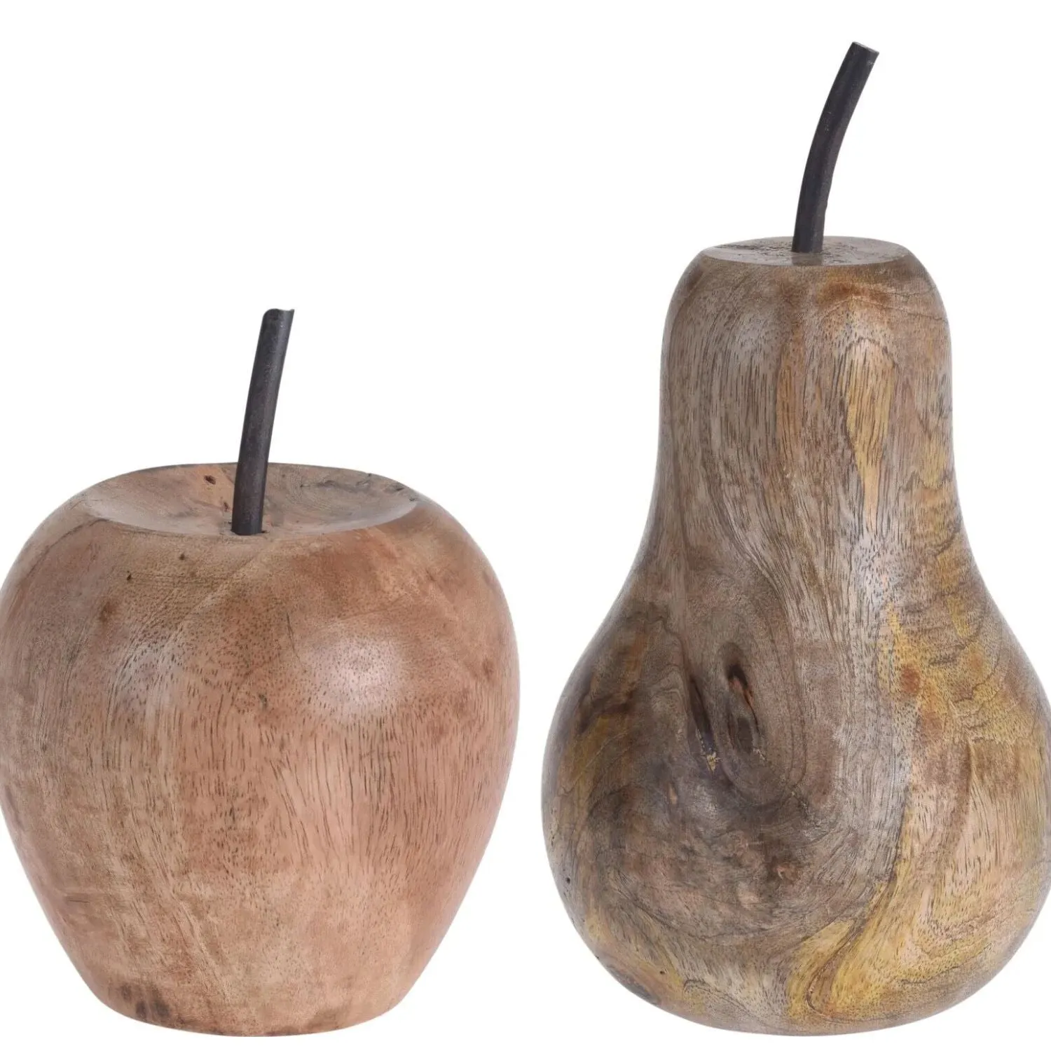 Koopman Decorative Wooden Fruit (Choice of 2)