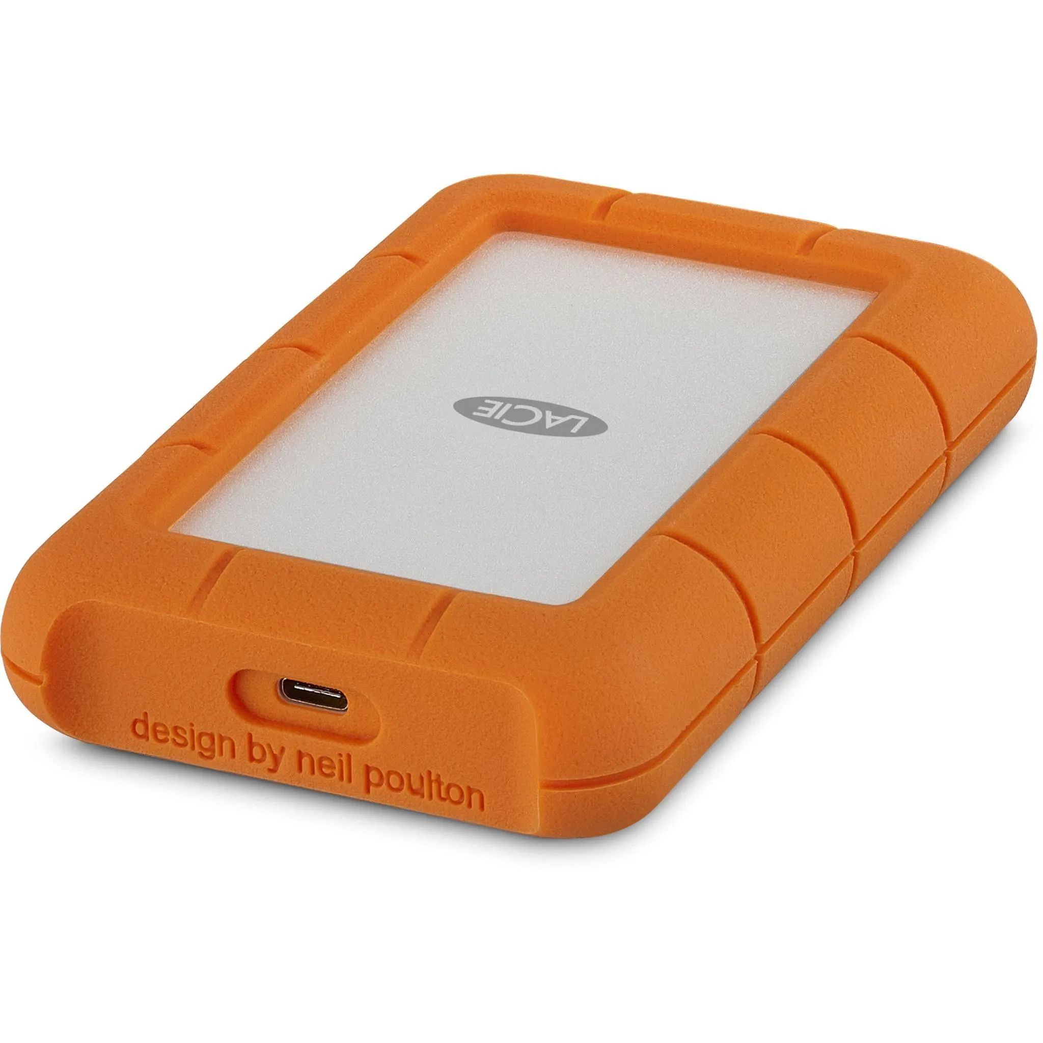 LaCie Rugged Mini 5TB USB-C Portable Hard Drive