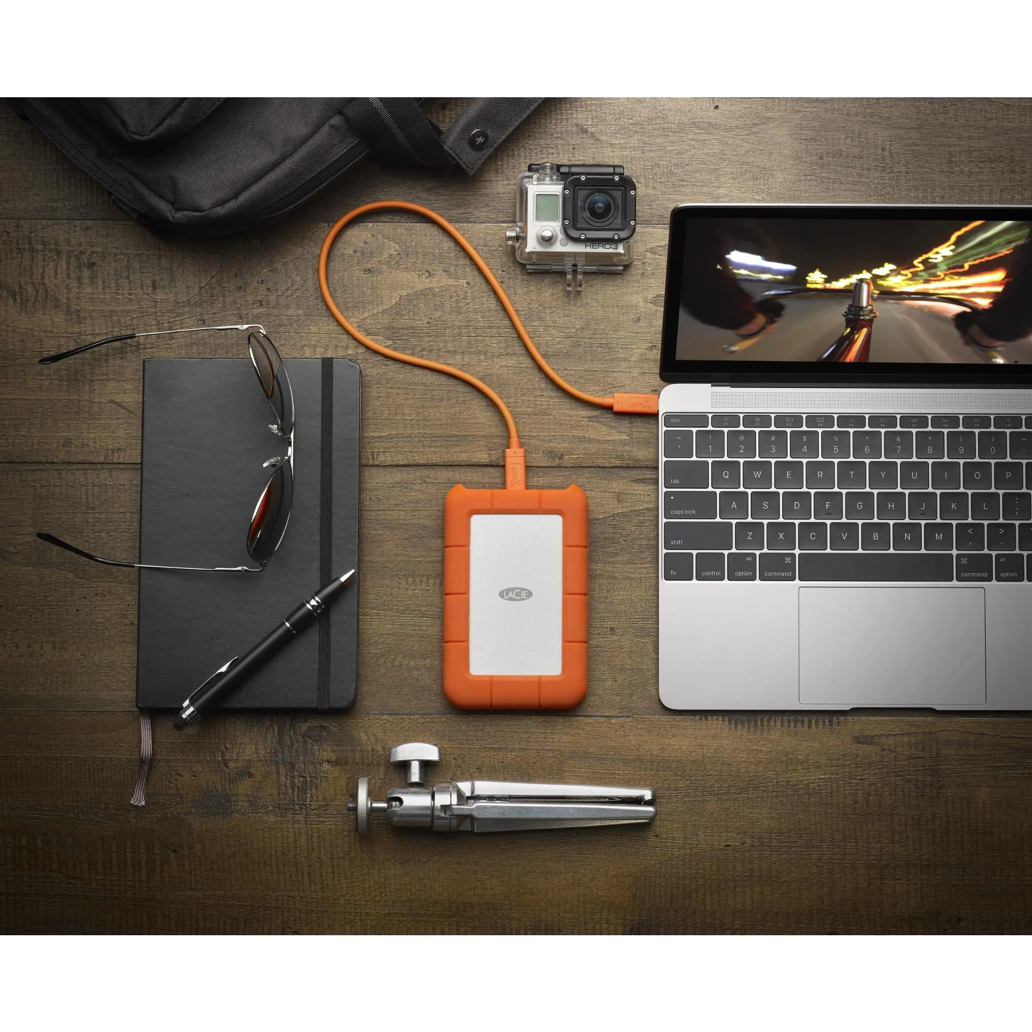 LaCie Rugged Mini 5TB USB-C Portable Hard Drive