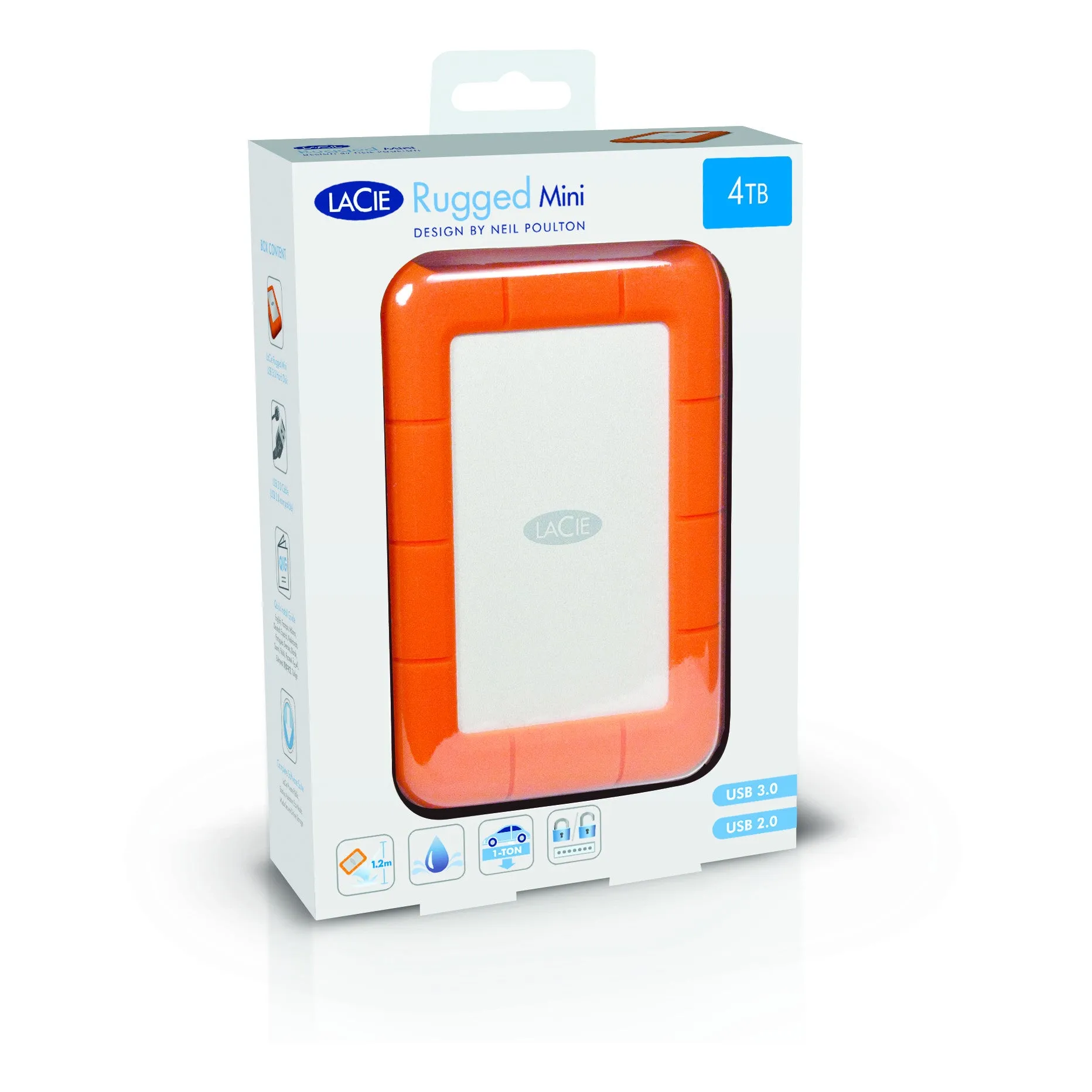 LaCie - Rugged Mini USB 3.0