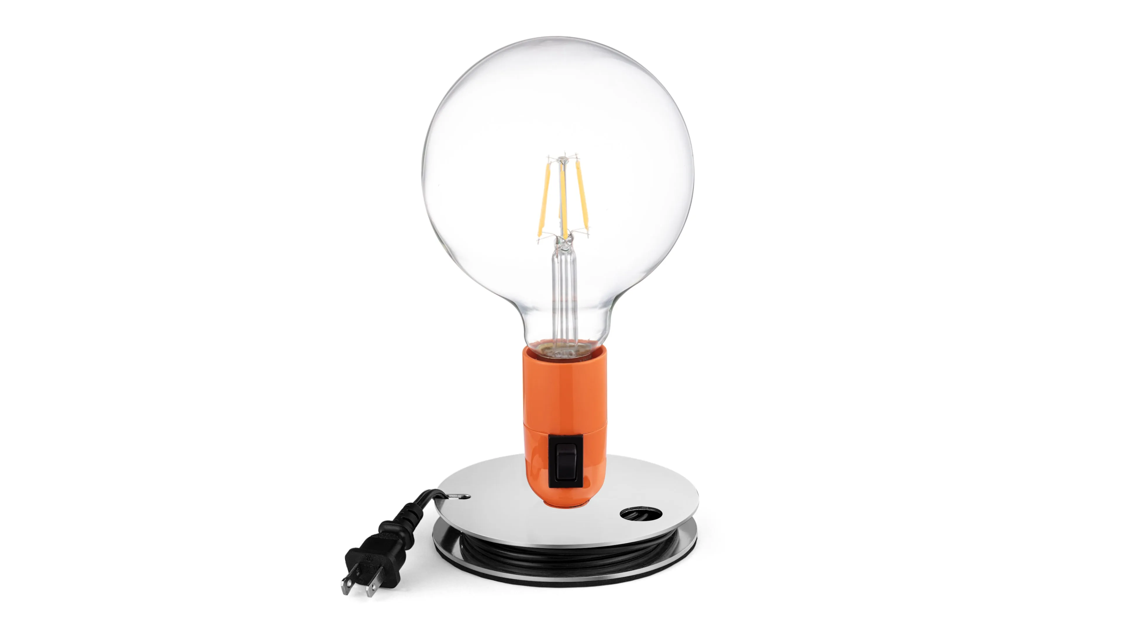 Lampadina - Lampadina Table Lamp, Orange