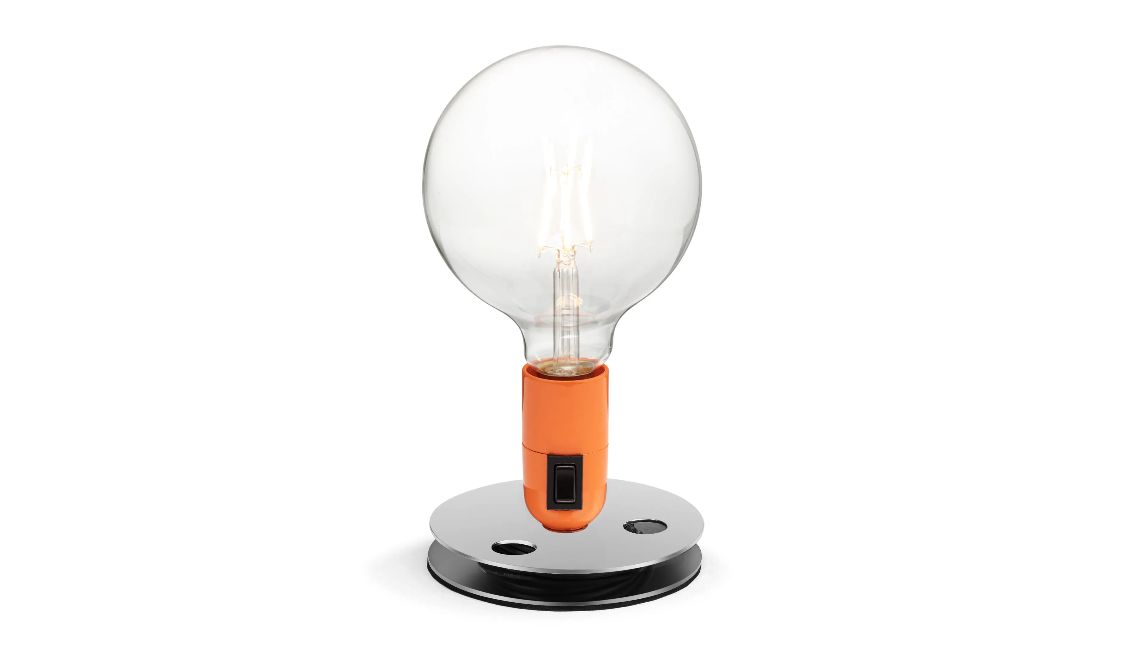 Lampadina - Lampadina Table Lamp, Orange