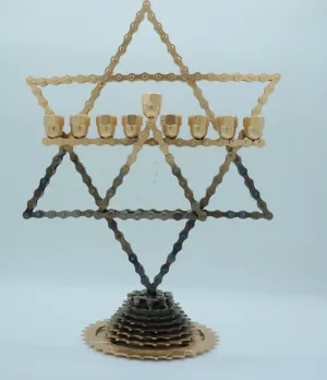 Menorah Sculpture (The star of David)