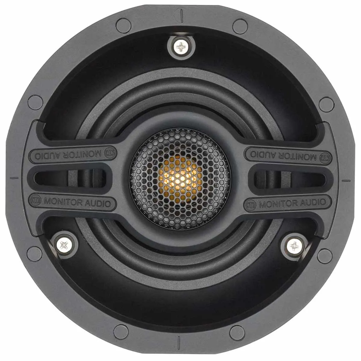 Monitor Audio Slim 140 In-Ceiling & In-Wall Speaker - Round Grille