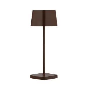 Montego Micro LED Cordless Lamp 20cm - Corten - Pack 6