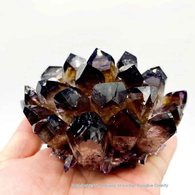 Natural Amethyst Crystal Ornaments Crystal Decor