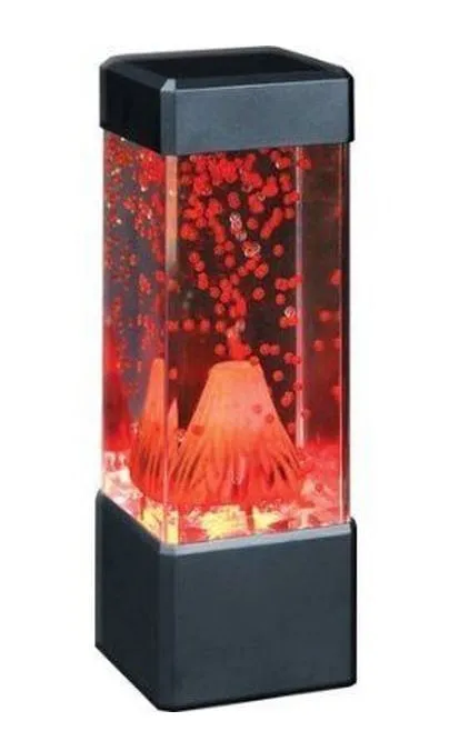 Night Light - Unique Lava Lamp - Water Lamp( Fish, Jellyfish or Volcano)