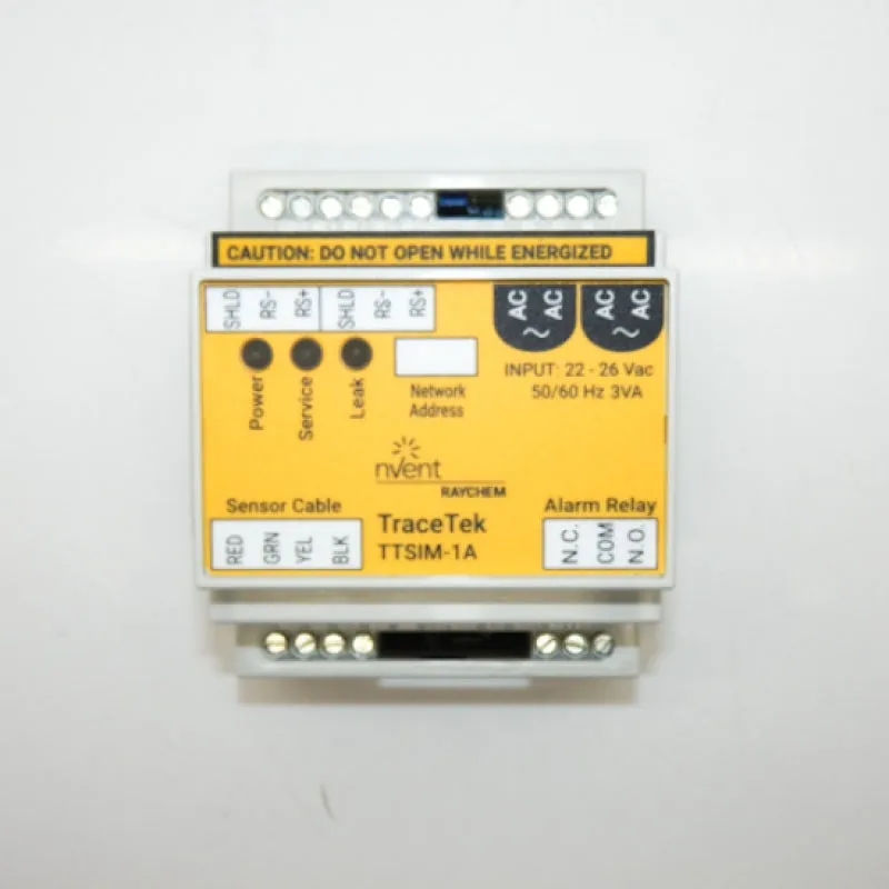 nVent Raychem TraceTek Sensors Interface Module with Relay Model: TTSIM-1A