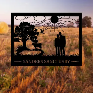 Personalized Metal Signs - Custom Metal Art - Metal Signs For Outdoors