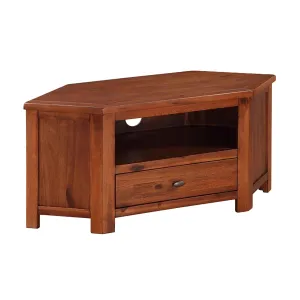 Prussia Acacia Corner TV Stand