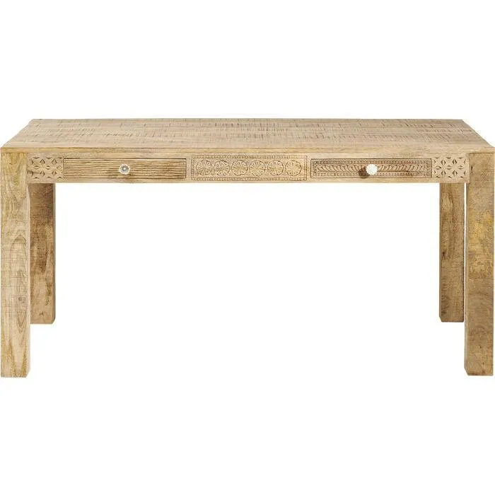 Puro Plain Natural Mango Wood Table