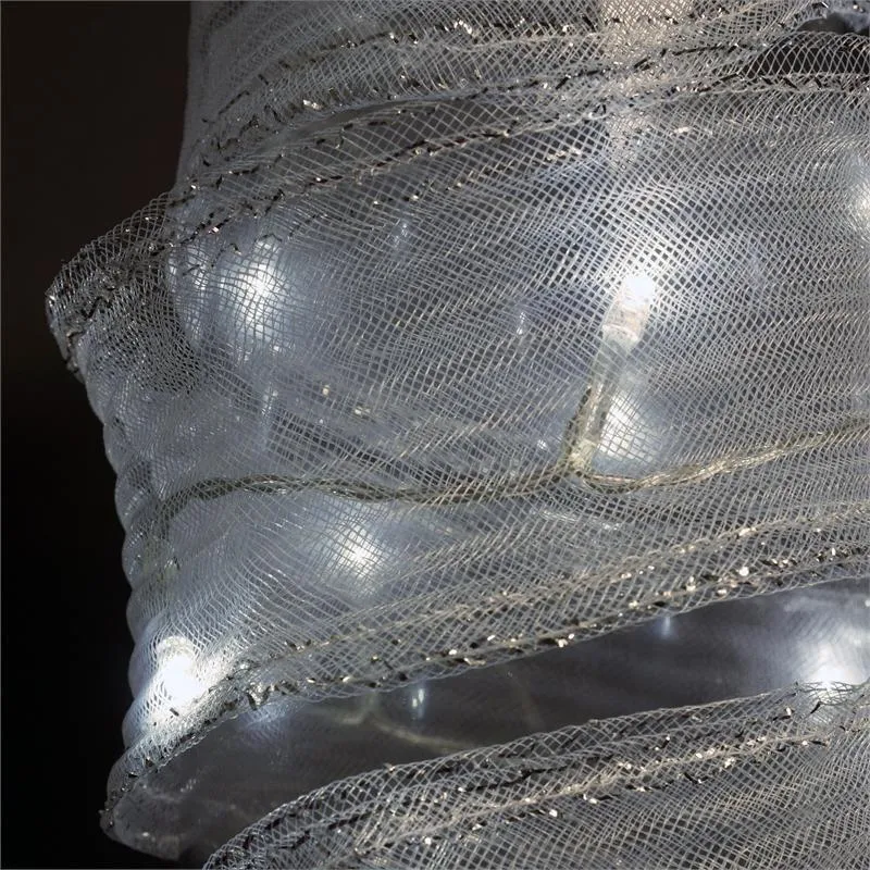 Radical Ribbon Mesh LED Lights - White