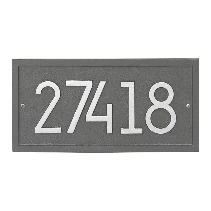 Rectangle Modern Personalized Wall Plaque