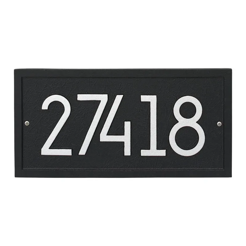 Rectangle Modern Personalized Wall Plaque