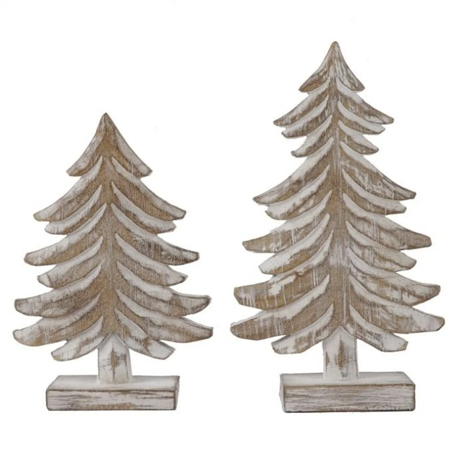 Regency International 8.5-10.5" Resin with Retreat Trees, Set of 2