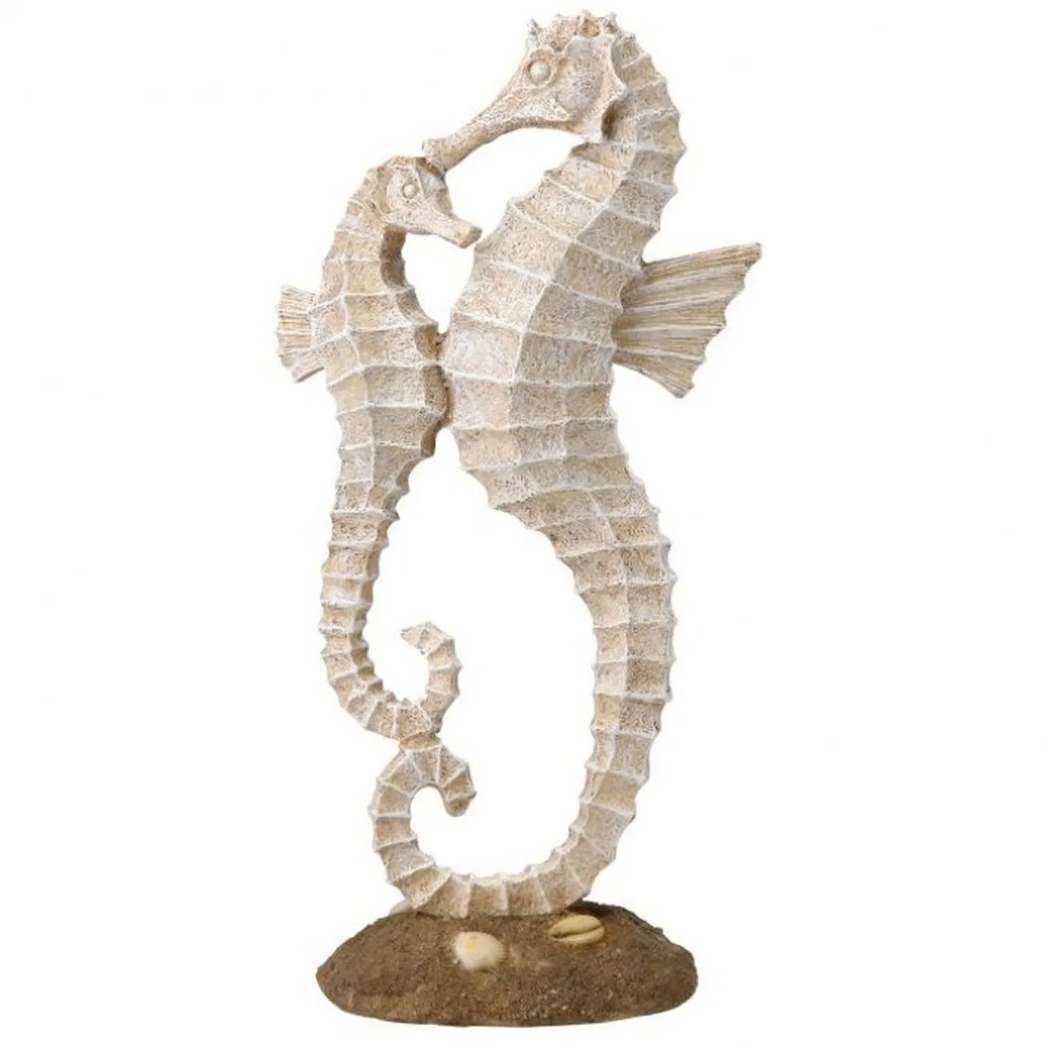 Regency International Polystone Seahorse with Baby 12" Tall