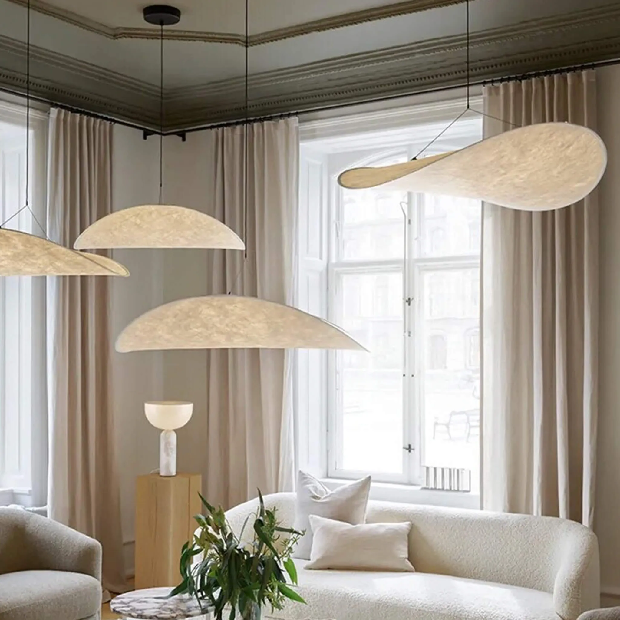 Silk Glow Ceiling Lights