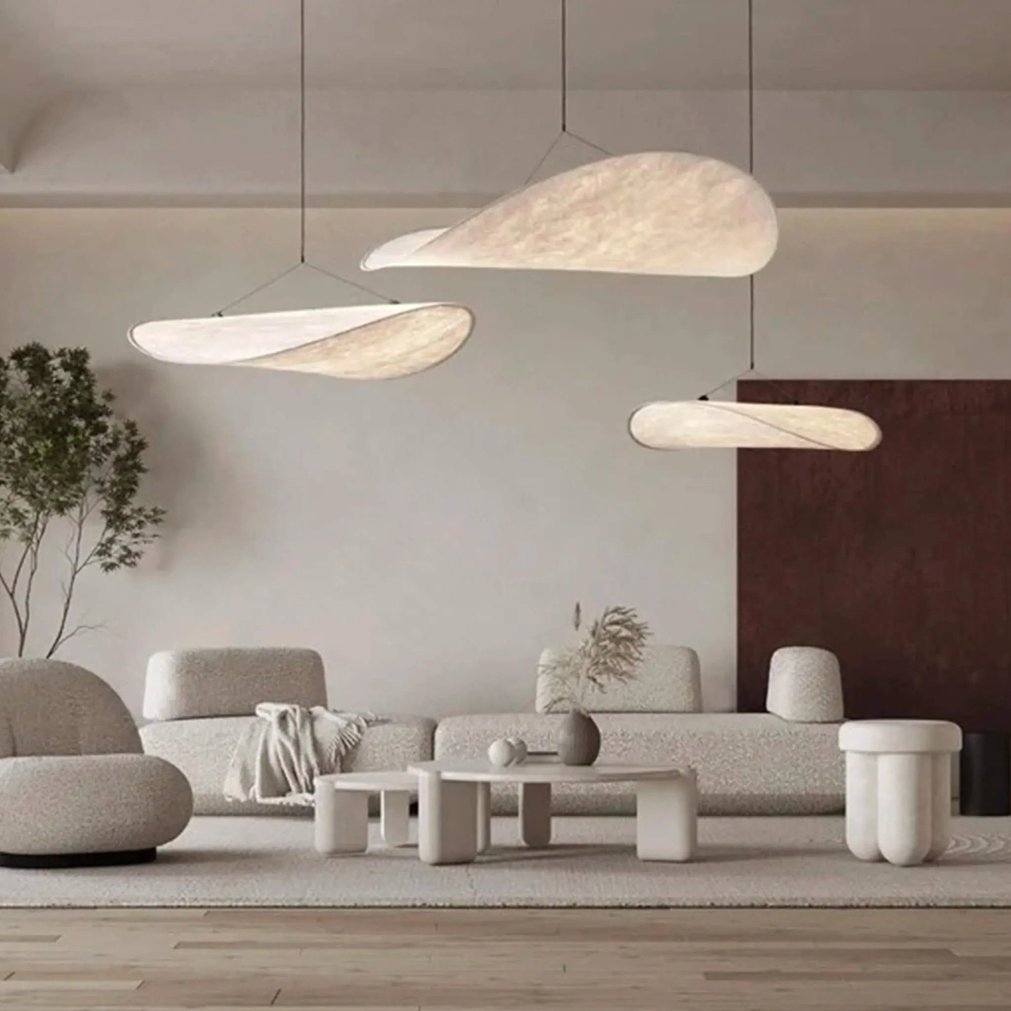 Silk Glow Ceiling Lights