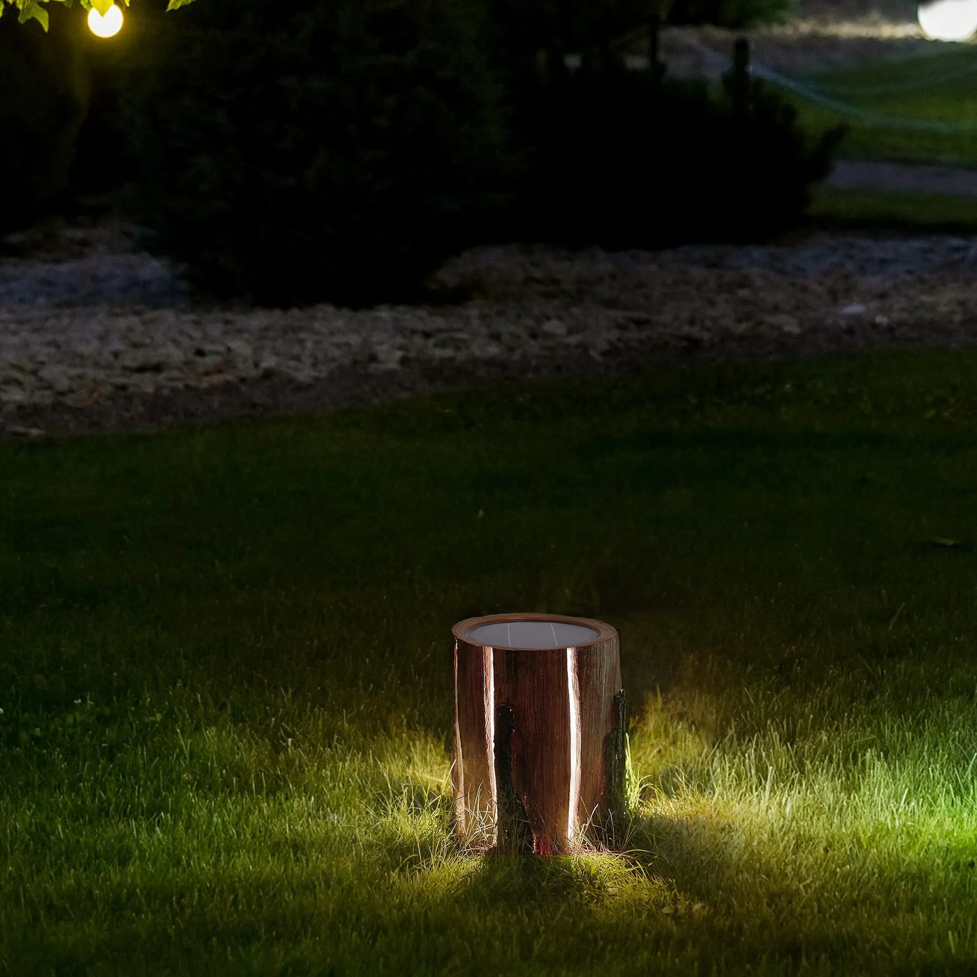 Solar Power Outdoor illuminated Stub