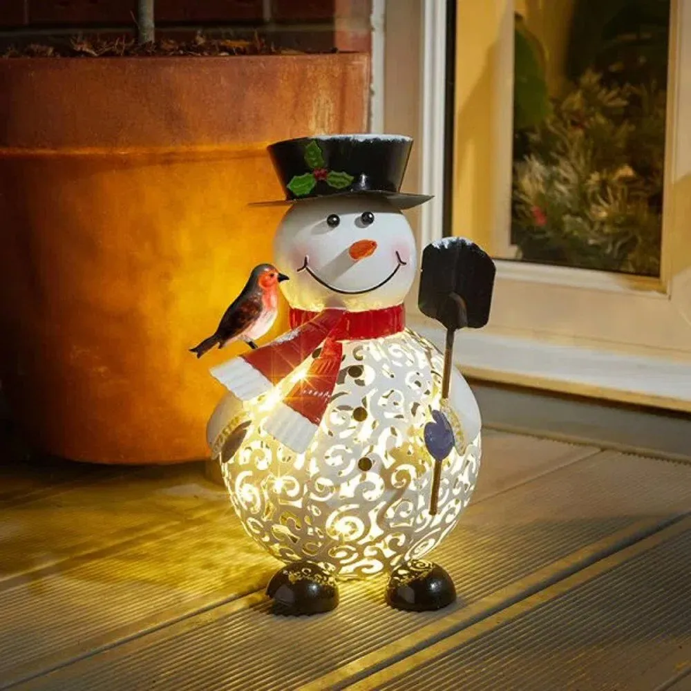 Three Kings 30cm Frosty Filigree Folklight